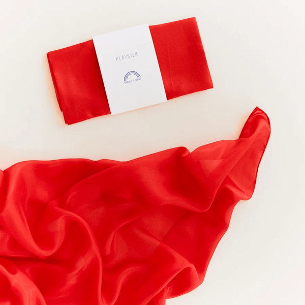 SARAH'S SILKS Playsilks - Red (DP) - playhao - Toy Shop Singapore