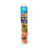 PLUS-PLUS Kai Sea Turtle / 100 pcs Tube (Orange Shell) - playhao - Toy Shop Singapore