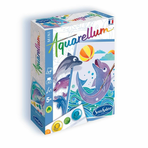 SENTOSPHERE AQUARELLUM MINI "Dauphins" - Dolphins - playhao - Toy Shop Singapore