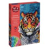SENTOSPHERE ART & CREATIONS - CANEVAS A DIAMANTER - TIGRE - TIGER. - playhao - Toy Shop Singapore