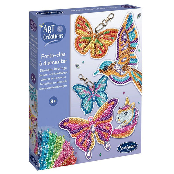 SENTOSPHERE Art & Creations - Porte - Cles A Diamanter - playhao - Toy Shop Singapore