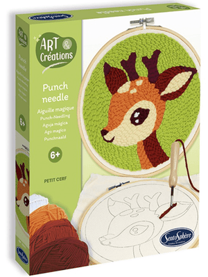 SENTOSPHERE Art & Creations - Punch Needle - Petit Cerf - playhao - Toy Shop Singapore