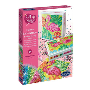 SENTOSPHERE BOITES A BIJOUX - FLAMANTS ROSES - playhao - Toy Shop Singapore