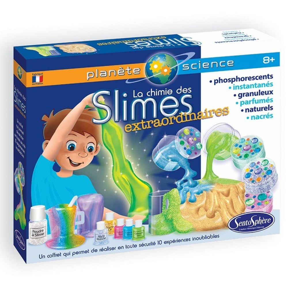 Sentosphère – Kit scientifique La Chimie du Slime - enfants dès 8 ans Sentosphère – Kit scientifique La Chimie du Slime - enfants dès 8 ans