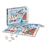 SENTOSPHERE PUZZLE 100 P - Sports d'Hiver , Winter Sports (V2) - playhao - Toy Shop Singapore