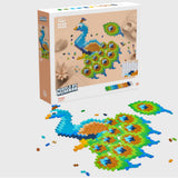 PLUS-PLUS Puzzle By Number Peacock 800pcs - playhao - Toy Shop Singapore