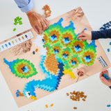 PLUS-PLUS Puzzle By Number Peacock 800pcs - playhao - Toy Shop Singapore