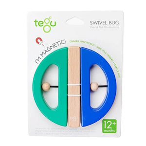 TEGU Swivel Bug - Teal & Blue - playhao - Toy Shop Singapore