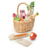 TENDER LEAF Wicker Shopping Basket - playhao - Toy Shop Singapore