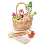 TENDER LEAF Wicker Shopping Basket - playhao - Toy Shop Singapore