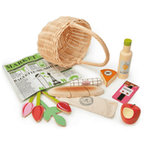 TENDER LEAF Wicker Shopping Basket - playhao - Toy Shop Singapore