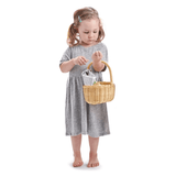 TENDER LEAF Wicker Shopping Basket - playhao - Toy Shop Singapore