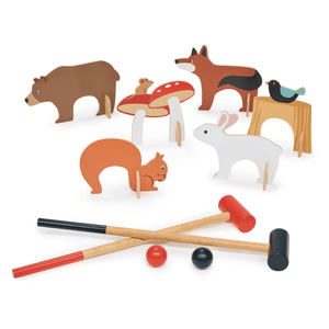 TENDER LEAF Woodland Indoor Croquet Set - playhao - Toy Shop Singapore