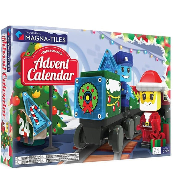 THE ORIGINAL MAGNA-TILES MicroMAGS Advent Calendar™ - playhao - Toy Shop Singapore