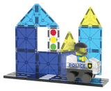 THE ORIGINAL MAGNA - TILES Police Patrol - playhao - Toy Shop Singapore