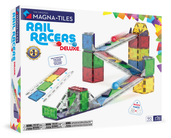 THE ORIGINAL MAGNA - TILES Rail Racers Deluxe - playhao - Toy Shop Singapore