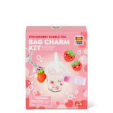 TIGER TRIBE Bag Charm Kit - Strawberry Bubble Tea - playhao - Toy Shop Singapore