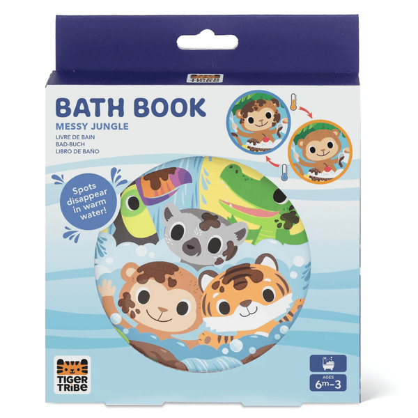 TIGER TRIBE Bath Book - Messy Jungle - playhao - Toy Shop Singapore