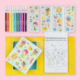 TIGER TRIBE Colouring Set - Mermaids - playhao - Toy Shop Singapore