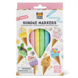 TIGER TRIBE Scented Sundae Markers - playhao - Toy Shop Singapore