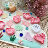 T.TINY TROVE Cutter & Play Dough Party Pack - Sea Animal - playhao - Toy Shop Singapore
