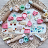 T.TINY TROVE Cutter & Play Dough Party Pack - Vehicle - playhao - Toy Shop Singapore