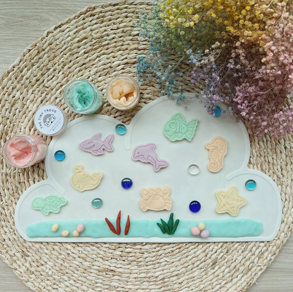 T.TINY TROVE Cutters Set - Down in the Sea - playhao - Toy Shop Singapore