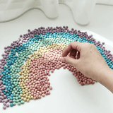 T.TINY TROVE Pastel Rainbow Sensory Soya Beans - playhao - Toy Shop Singapore