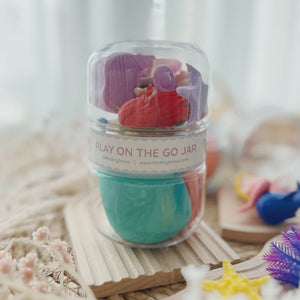 T.TINY TROVE Play on the Go Jar - Mermaid - playhao - Toy Shop Singapore