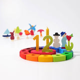 GRIMM'S Birthday Ring Rainbow 12 pieces set for Decorative