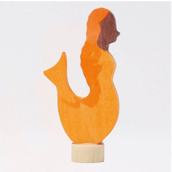 GRIMM'S Decorative Figure Mermaid Amber