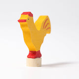 GRIMM'S Decorative Figure Yellow Rooster - playhao - Toy Shop Singapore