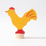 GRIMM'S Decorative Figure Yellow Rooster - playhao - Toy Shop Singapore