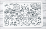 COLOUR ME MATS Timmy & Tammy Around Our Island (Colouring Mat Bundle) - playhao - Toy Shop Singapore