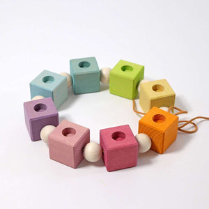 GRIMM'S Birthday Cubes Rainbow 8 pieces set for Decorative