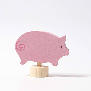 GRIMM'S Decorative Figure pink Pig - playhao - Toy Shop Singapore