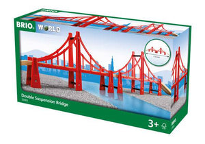 BRIO Double Suspension Bridge - playhao - Toy Shop Singapore