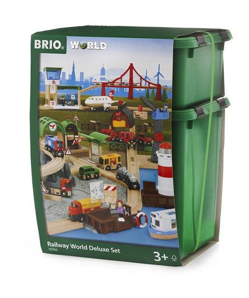 BRIO Railway World Deluxe Set - playhao - Toy Shop Singapore
