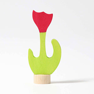 GRIMM'S Decorative Figure Red Tulip