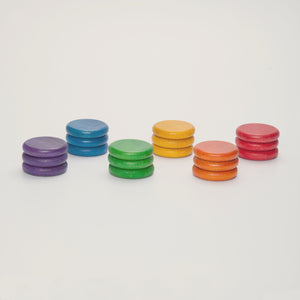 GRAPAT 18 Coins - 18 in 6 colors - playhao - Toy Shop Singapore