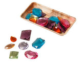 GRIMM's XXL Acrylic Glitter Stones, 28 pieces for Decorative