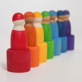 GRIMM'S 7 Rainbow Friends in Bowls - playhao - Toy Shop Singapore