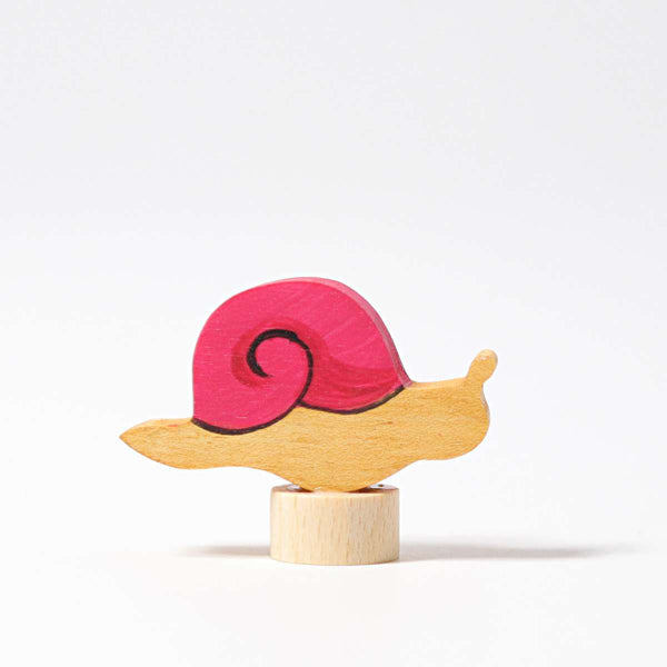 GRIMM'S Decorative Figure Pink Snail