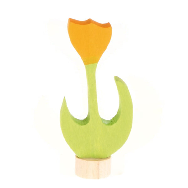 GRIMM'S Decorative Figure Yellow Tulip