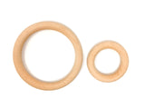 GRAPAT Liltle Hoops - 3 Natural wood (divisible pack) - playhao - Toy Shop Singapore