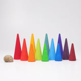 GRIMM'S Rainbow Forest, 12 pieces