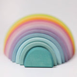 GRIMM'S 12 Piece Rainbow Large Pastel / Tunnel