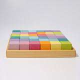 GRIMM'S Square, 36 Cubes, pastel
