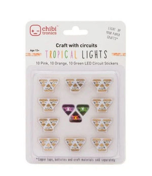 CHIBITRONICS Chibi Circuit Stickers - Tropical (POG) LED MegaPack
