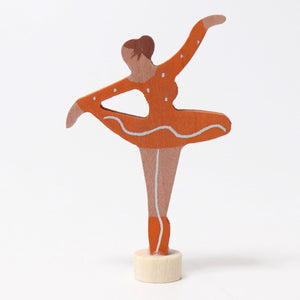 GRIMM'S Decorative Figure Ballerina Orange Blossom - playhao - Toy Shop Singapore
